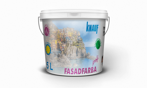 Picture of კნაუფის საღებავი - Knauf Fasadfarba Profi (5ლ)