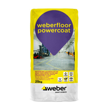 Picture of დასასხმელი თვითსწორებადი იატაკი 25 კგ - Weberfloor Powercoat