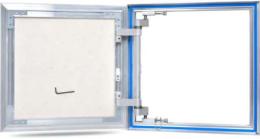 Picture of კერამიკული ფილის ფარული (ჩასაშენებელი) სარევიზიო სარკმელი 400x400 მმ ლუქი